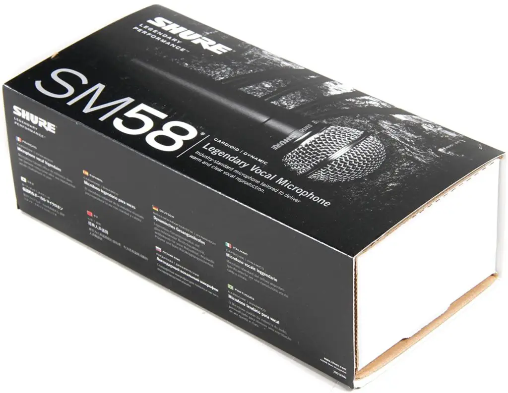 Shure SM58 Specifications