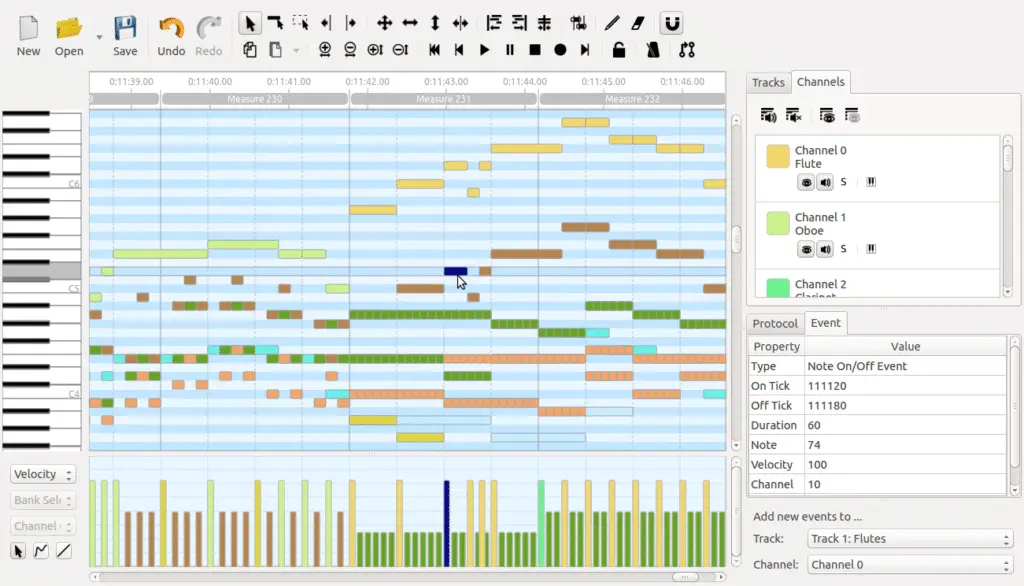 midieditor the Best MIDI Keyboard Software