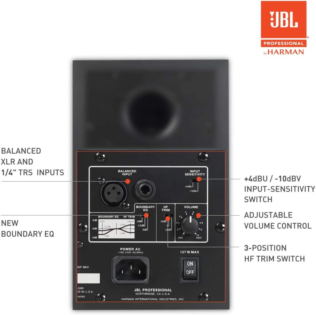 JBL Professional 305 Mark II Best Small Studio Monitors