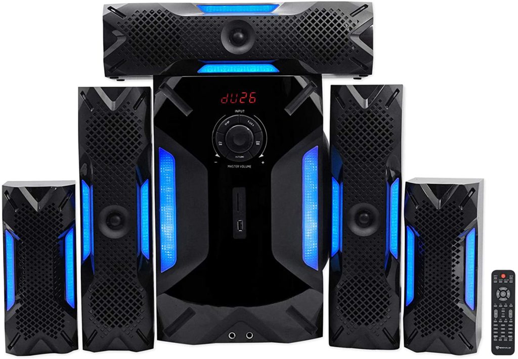 Rockville HTS56 1000W best home stereo system in 2022