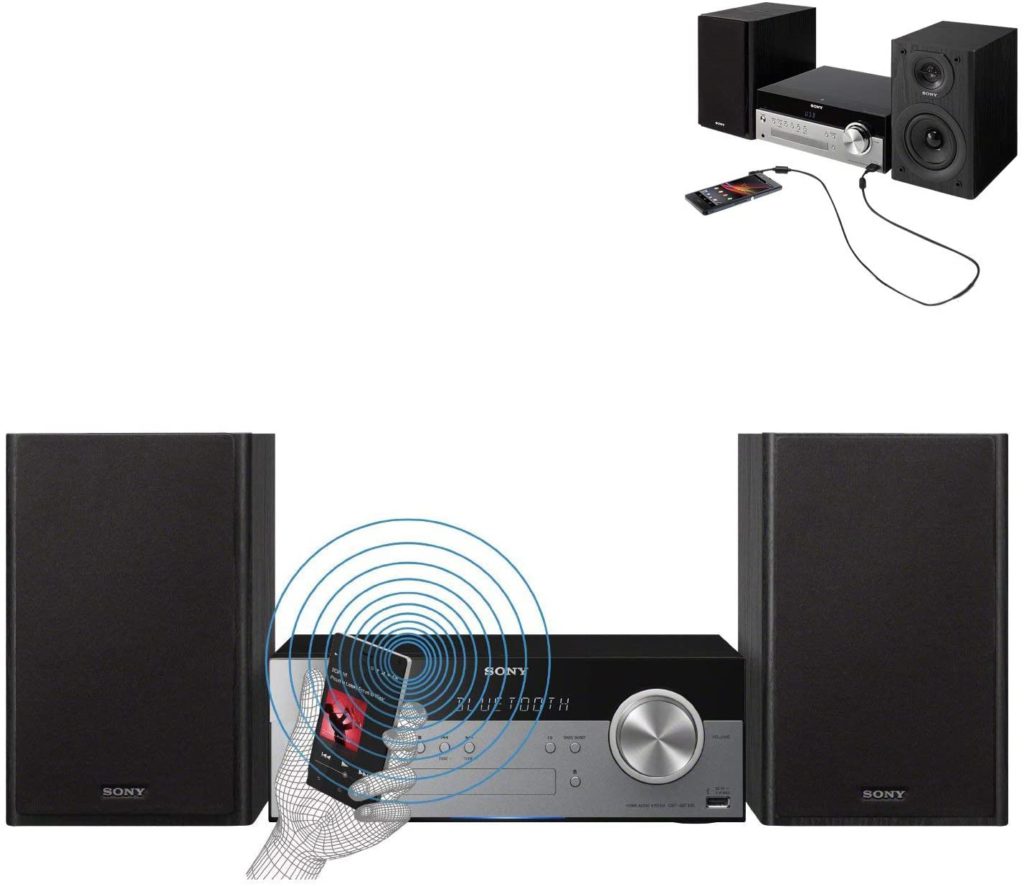 Sony CMTSBT100 All-in-One Stereo System best home stereo system in 2022