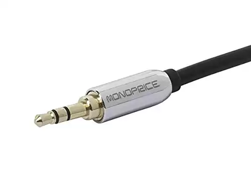 Monoprice Audio Cable 3.5mm Male to RCA Male