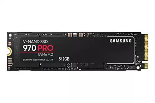 Samsung 970 PRO SSD 512GB - M.2 NVMe