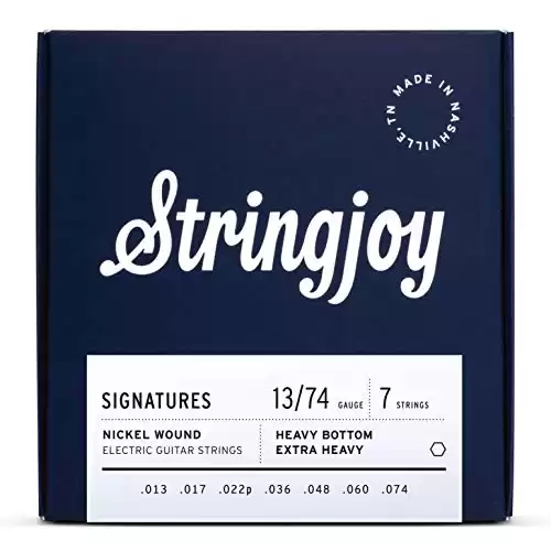 Stringjoy HVY137 Signature Nickel Electric Guitar Strings