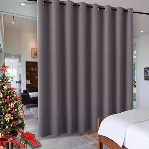 RYB HOME Gift Gray Room Divider Screen Partition