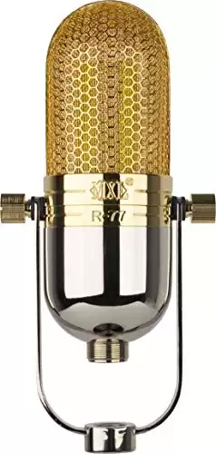 MXL Ribbon Microphone Chrome/Gold R77