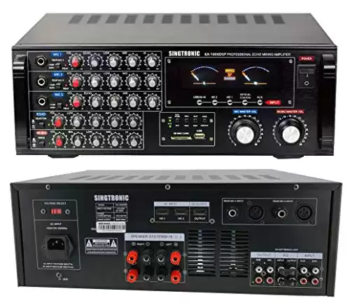 SINGTRONIC KA-1000DSP Professional 1700W Digital Mixing Amplifier