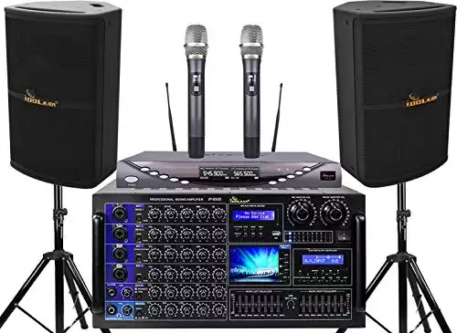 IDOLmain 6000W Mixing Amp With Home Karaoke System