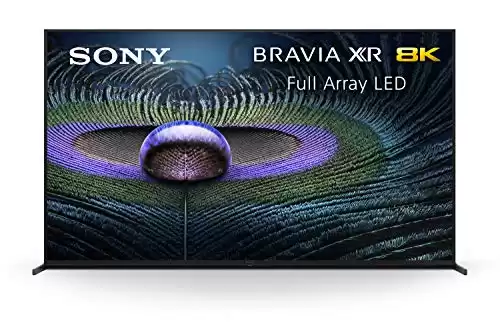 Sony Z9J 85" TV BRAVIA XR Full Array LED 8K Ultra HD