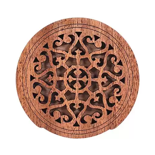 ammoon Guitar Wooden Soundhole Cover